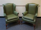 PAIR GEORGE III STYLE GREEN VI