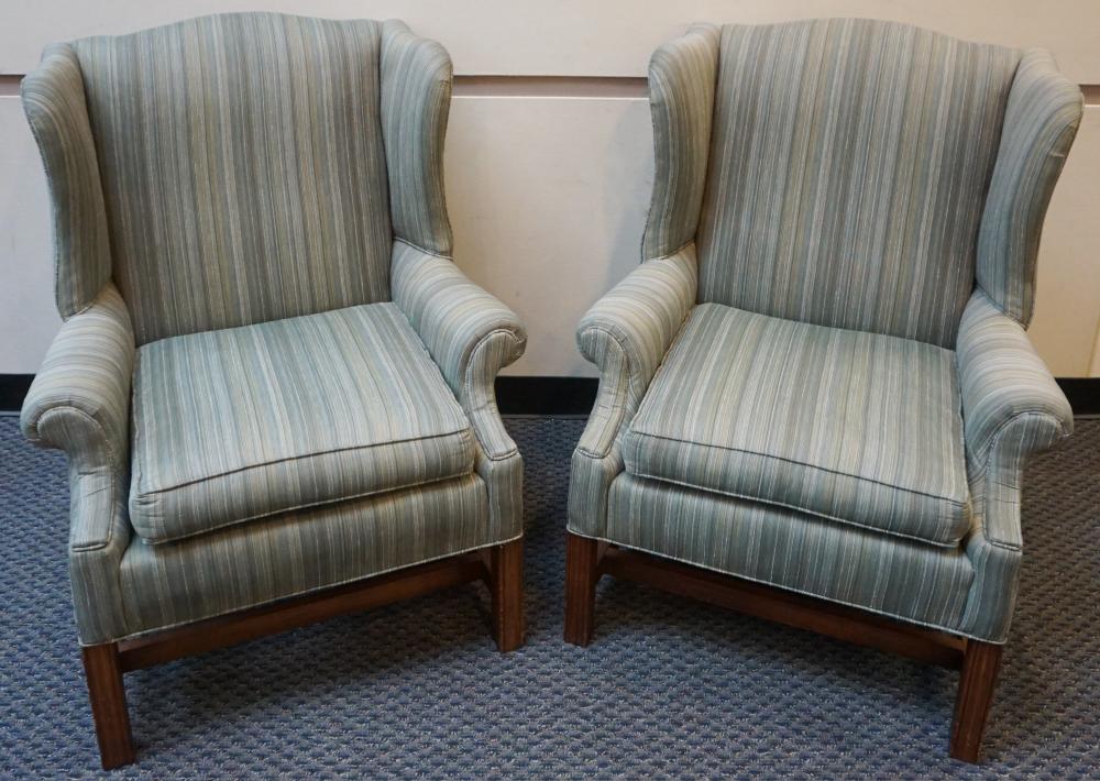PAIR GEORGE III STYLE MAHOGANY