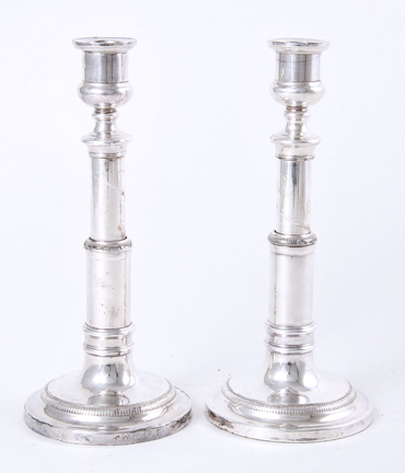 Pair Georgian Old Sheffield fused