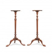 PAIR GEORGIAN STYLE MAHOGANY C