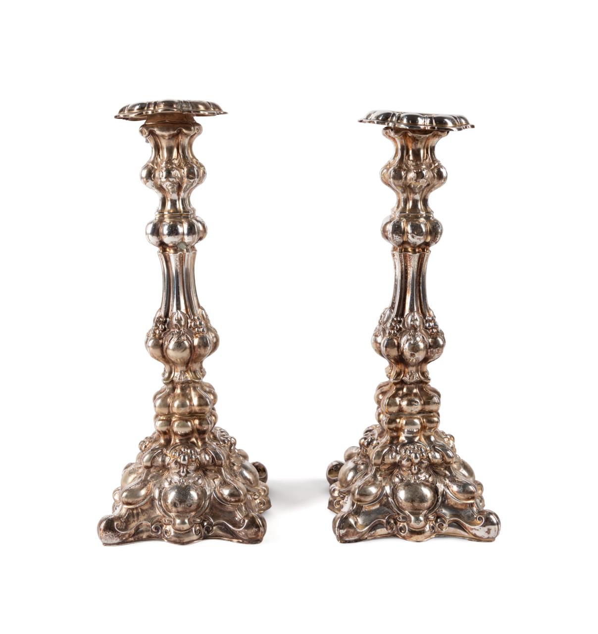 PAIR GERMAN 750 SILVER