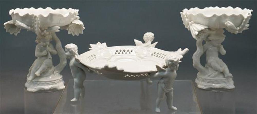 PAIR GERMAN PORCELAIN 'PUTTI'