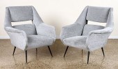 PAIR GIGI RADICE UPHOLSTERED C