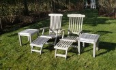 PAIR "GL-LINE" TEAK FOLDING CH
