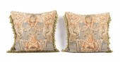 PAIR GOBELINS STYLE SQUARE TAP