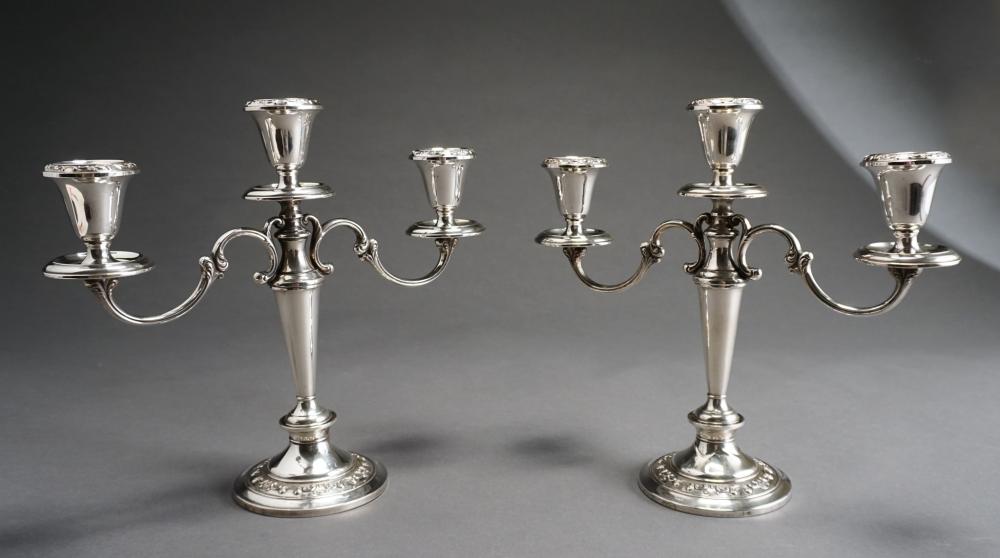 PAIR GORHAM 'STRASBOURG' WEIGHTED