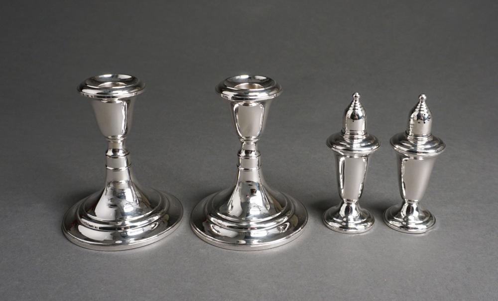 PAIR GORHAM WEIGHTED STERLING