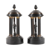 PAIR GRAND TOUR TEMPLE GARNITU