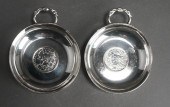 PAIR GREEK 800-SILVER COIN INL