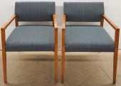 PAIR GUNLOCKE MID-CENTURY MODE
