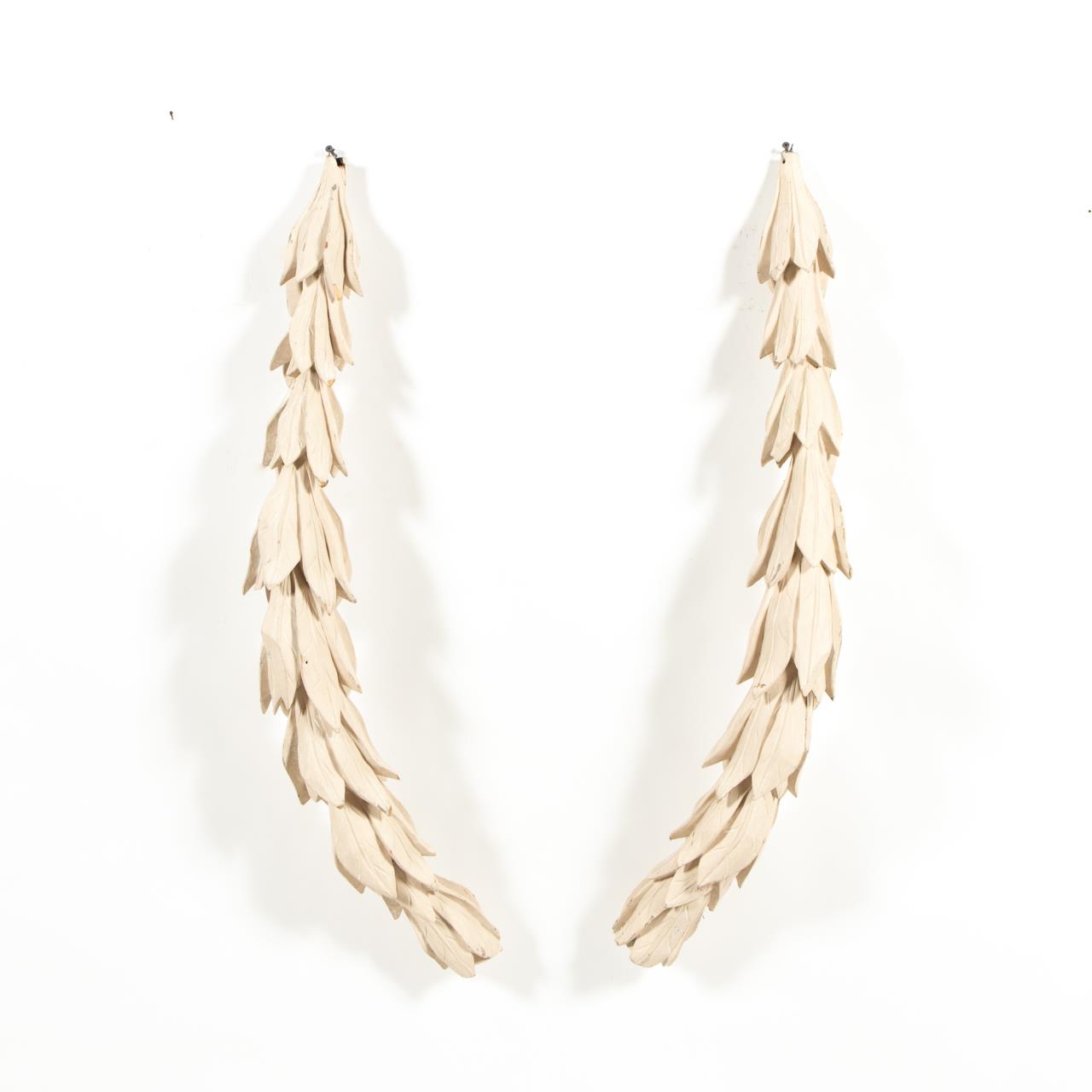 PAIR, GUSTAVIAN STYLE WHITE PAINTED