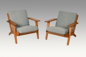 PAIR HANS WEGNER GE-290 CHAIRS
