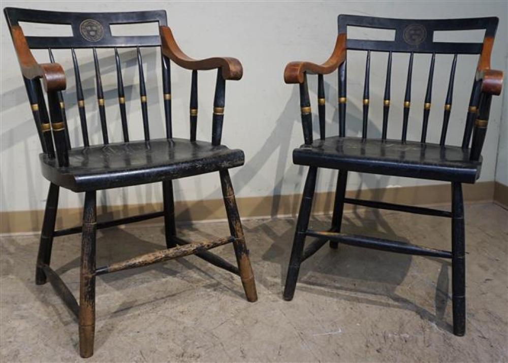 PAIR HARVARD PARTIAL EBONIZED