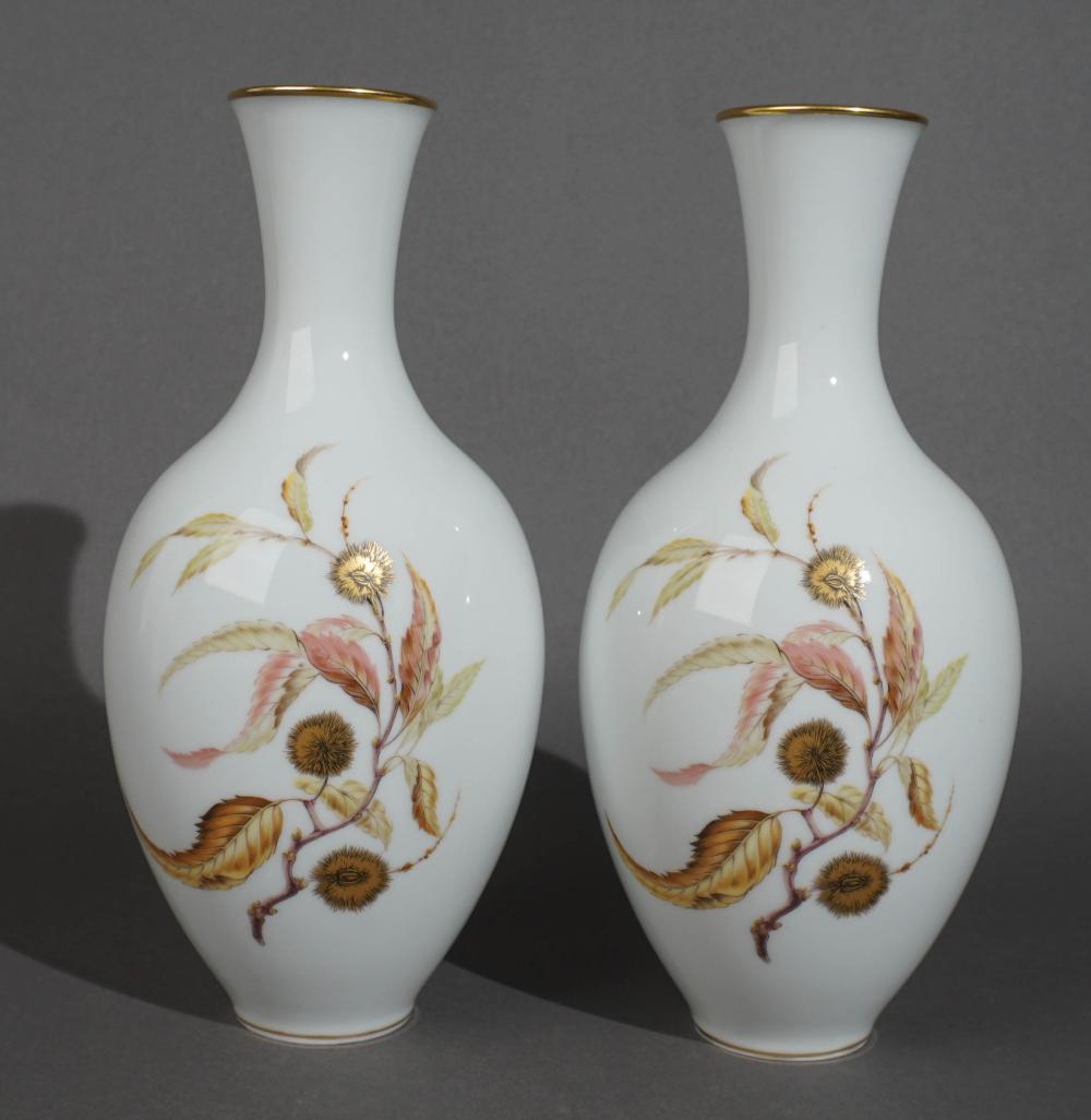 PAIR HEINRICH & CO. PORCELAIN