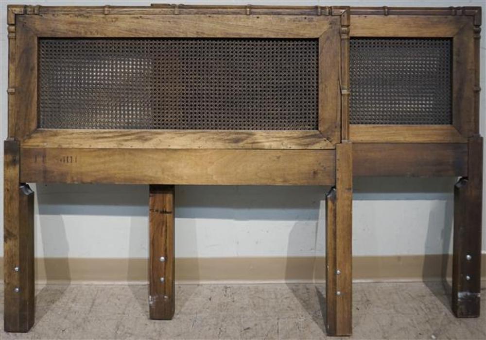 PAIR HENREDON BAMBOO TURNED