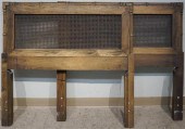 PAIR HENREDON BAMBOO TURNED FR