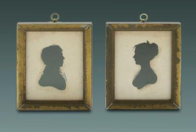 Pair Henry Williams silhouettes