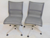 PAIR HERMAN MILLER MESH SWIVEL