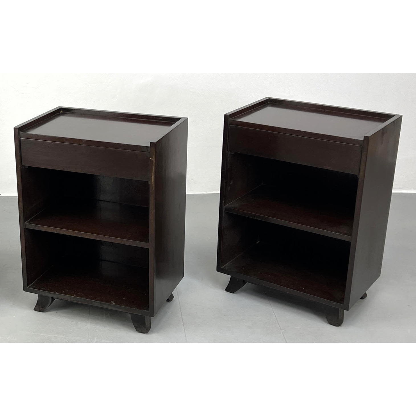 Pair Herman Miller Side Table Night