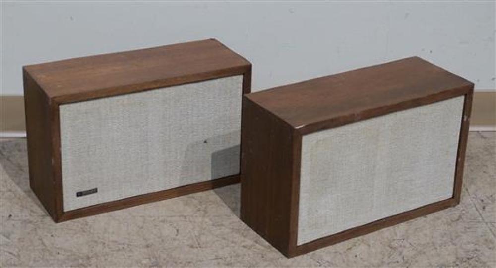 PAIR H.H. SCOTT WALNUT SPEAKERSPair