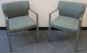 PAIR HICKORY BUSINESS FURNITUR