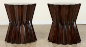 PAIR HOLLY HUNT ROSEWOOD STARB