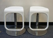 PAIR IKEA BACKLESS STOOLSPair