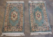 PAIR INDO-CHINESE AUBUSSON PAT