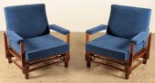 PAIR ISA ITALIAN CLUB CHAIRS C
