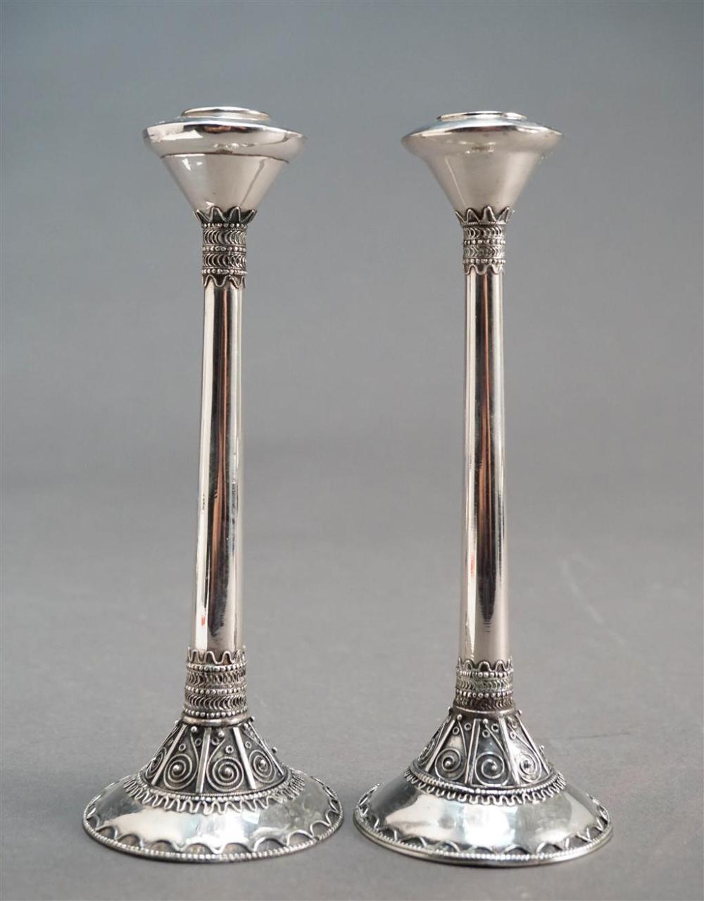 PAIR ISRAELI 900-SILVER JUDAICA