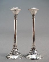 PAIR ISRAELI 900-SILVER JUDAIC