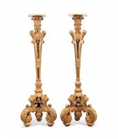 PAIR ITALIAN BAROQUE STYLE GIL