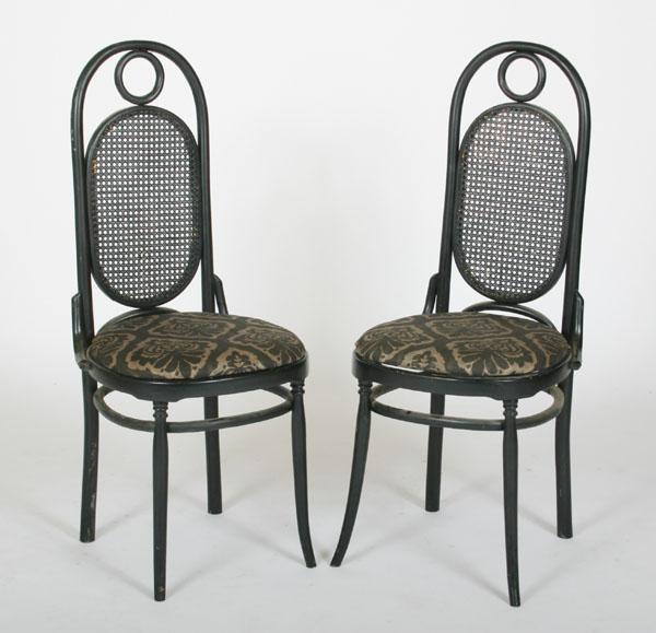 Pair Italian bentwood Thonet