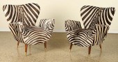 PAIR ITALIAN BUTTERFLY CHAIRS