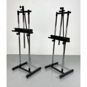 Pair Italian Chrome and steel