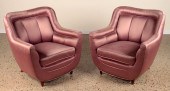 PAIR ITALIAN CLUB CHAIRS MANNE