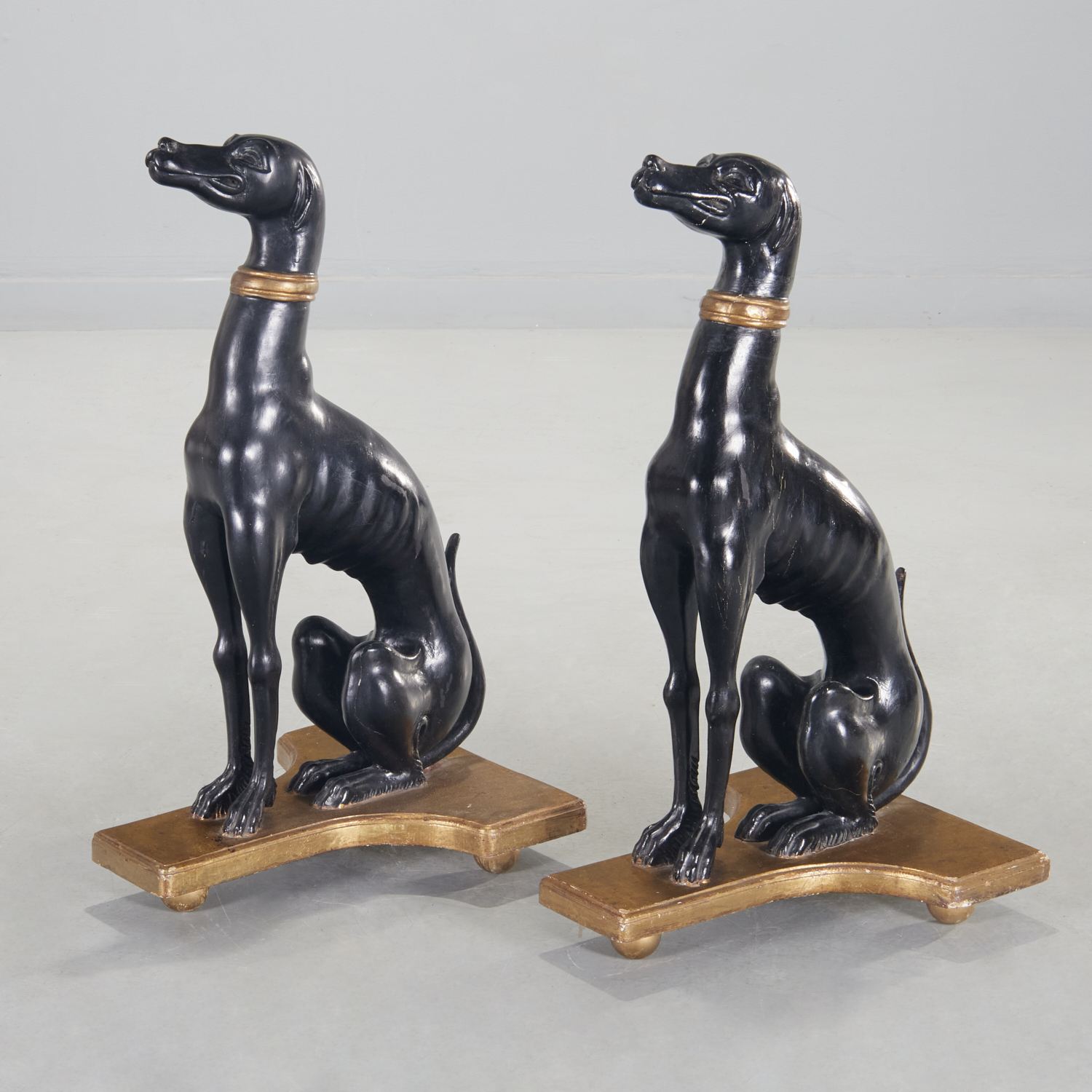 PAIR ITALIAN EBONIZED AND