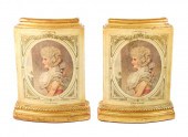 PAIR, ITALIAN GILT BORGHESE BO