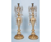 PAIR ITALIAN GILTWOOD &AMP; CR