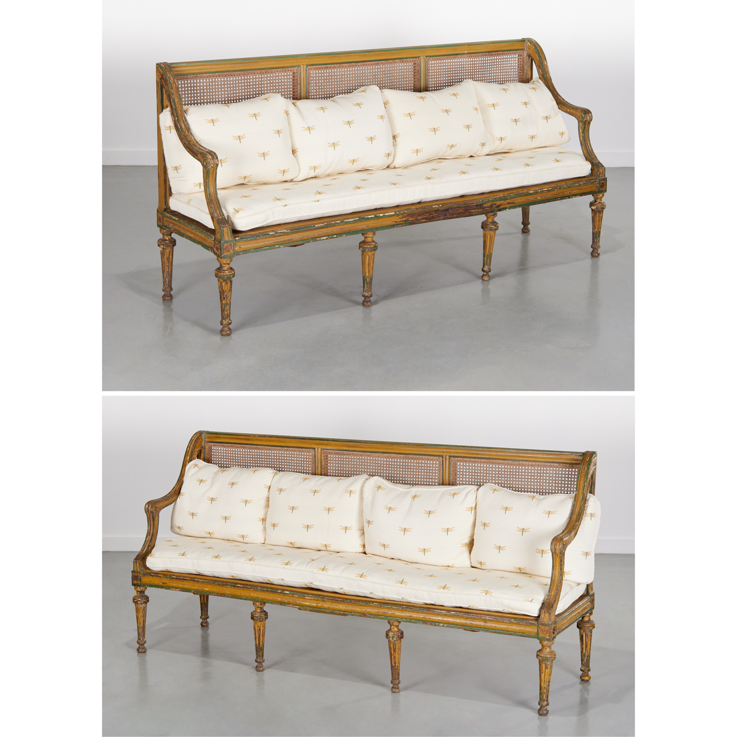 PAIR ITALIAN NEOCLASSIC PAINT