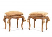 PAIR ITALIAN ROCOCO STYLE FOOT