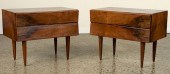 PAIR ITALIAN ROSEWOOD NIGHT ST