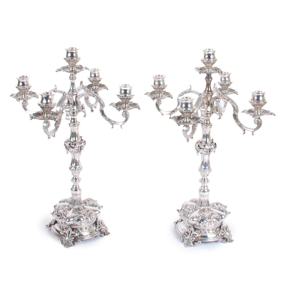 PAIR ITALY STERLING SILVER 5