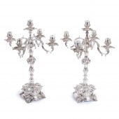 PAIR ITALY STERLING SILVER 5 L