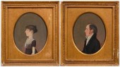 Pair Jacob Eicholtz portraits: