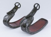 Pair Japanese Edo Abumi Samura