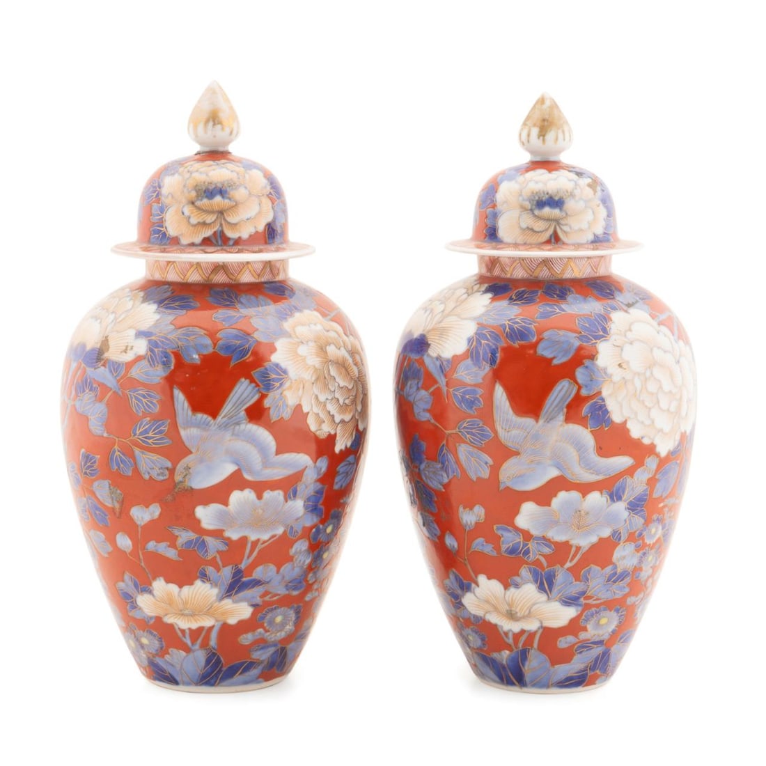 PAIR, JAPANESE FUKAGAWA LIDDED