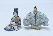 PAIR JAPANESE KO-KUTANI FIGURE