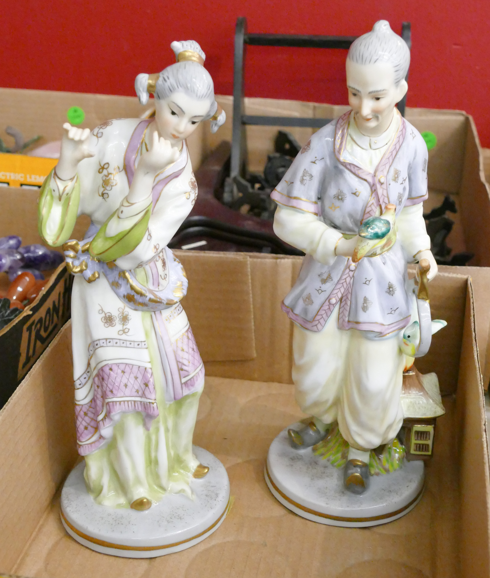Pair Japanese Porcelain European