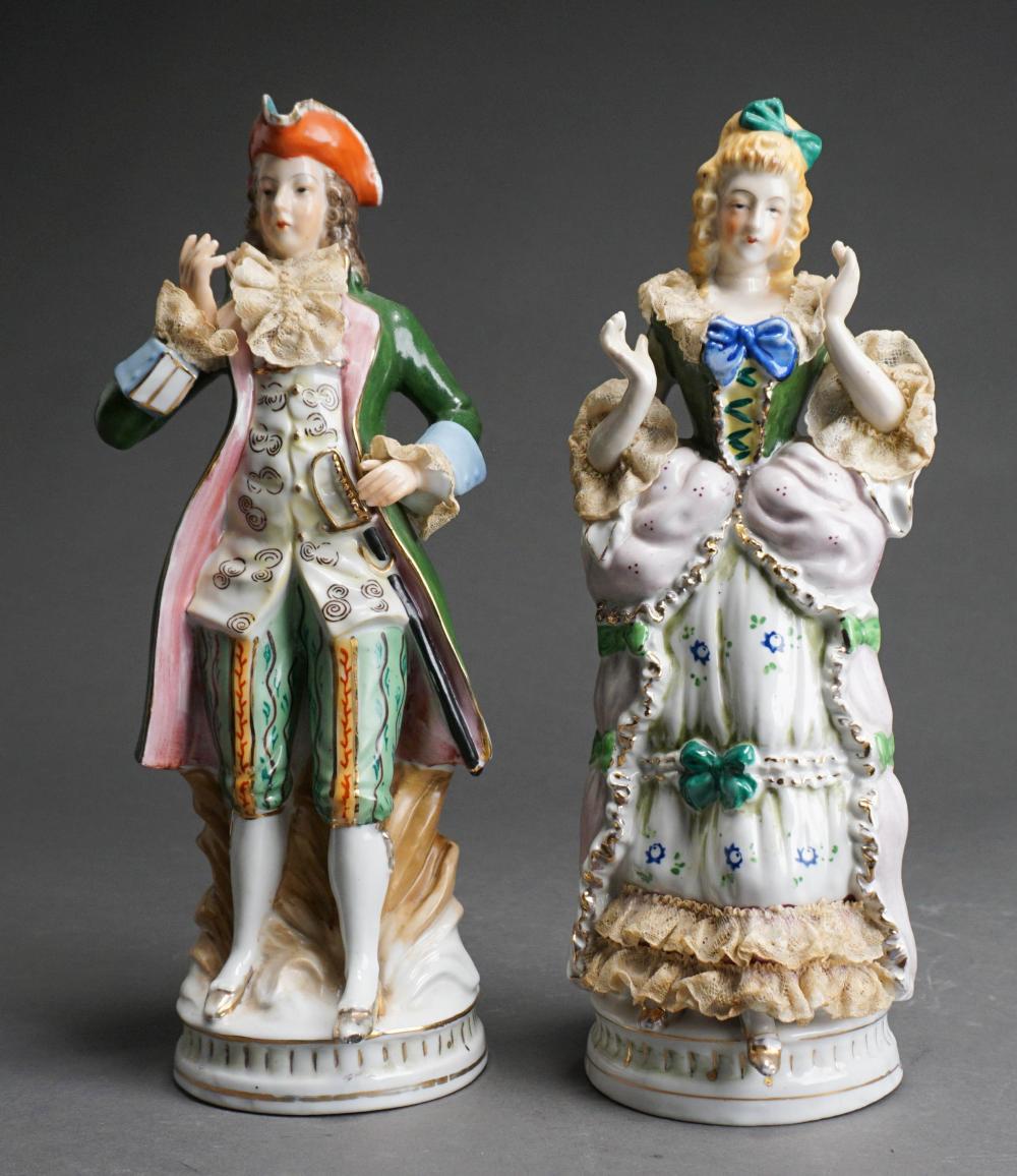 PAIR JAPANESE PORCELAIN FIGURES